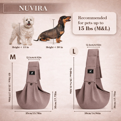 Nuvira™ Comfort Sling Pet Carrier
